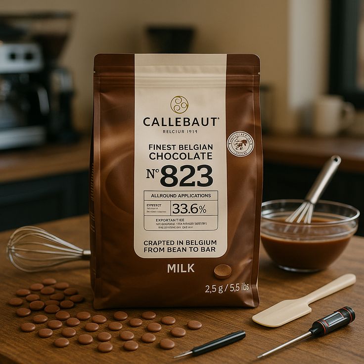 Callebaut CHOCOLAT DE COUVERTURE AU LAIT 823 33.8% 2.5 KG