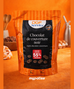 Chocolat de couverture noir 55% DGF 5KG