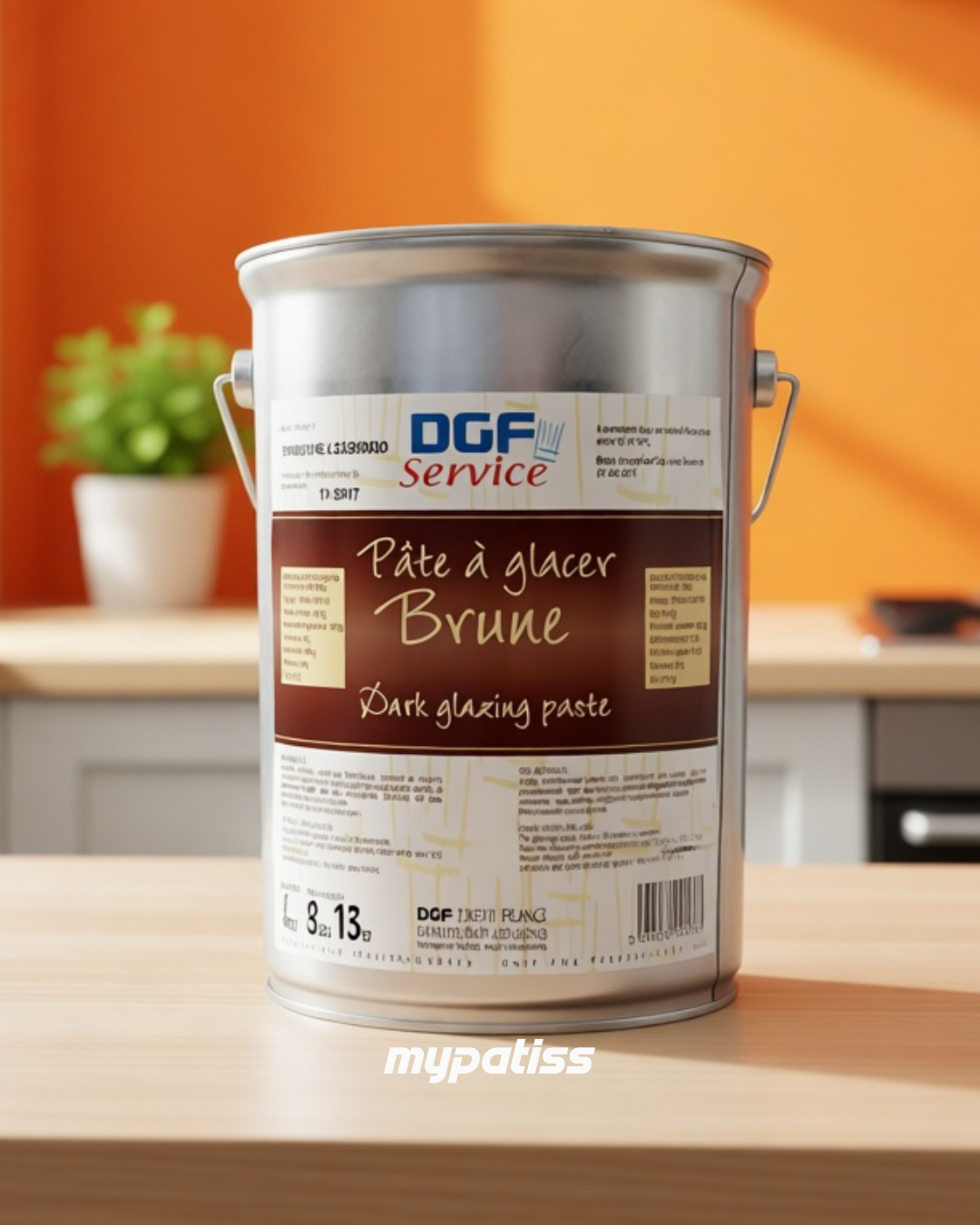 Pate a glacer DGF Brune 5kg
