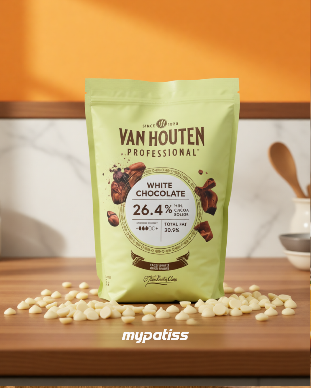 Van Houten chocolat blanc 26%