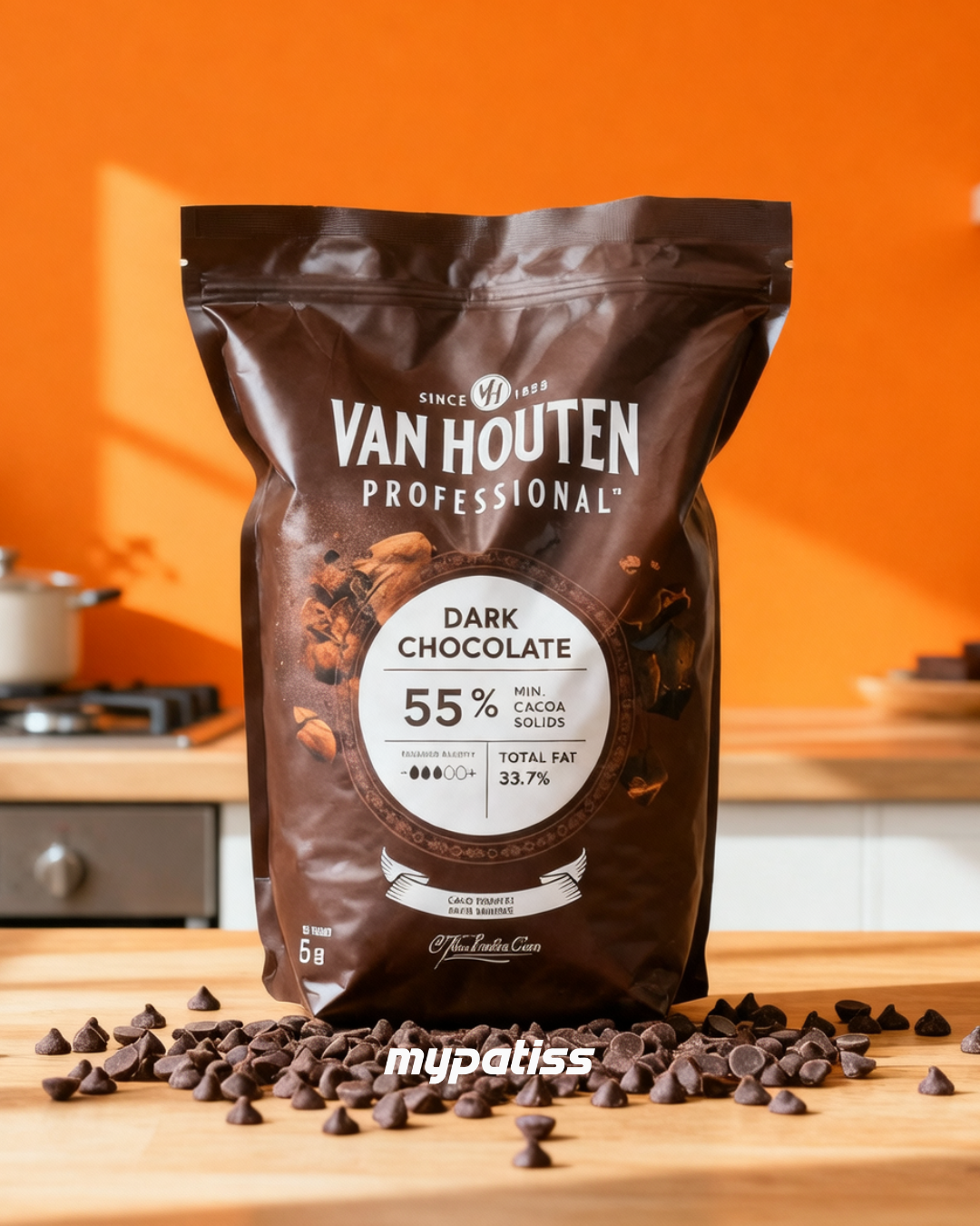 Van Houten chocolat noir 55%