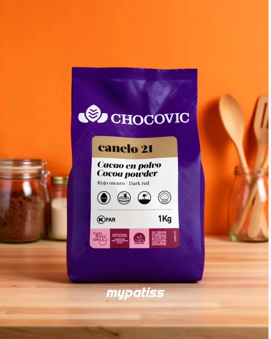 cacao en poudre chocovic 1kg