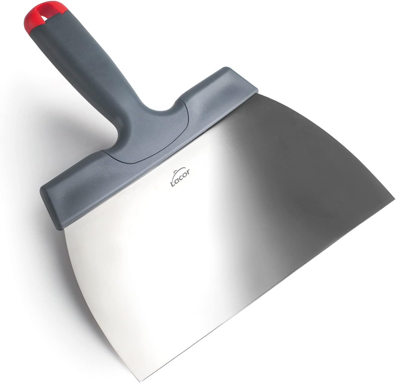 Spatule pour tempérer et étaler le chocolat, acier inoxydable, 16 cm, manche ergonomique