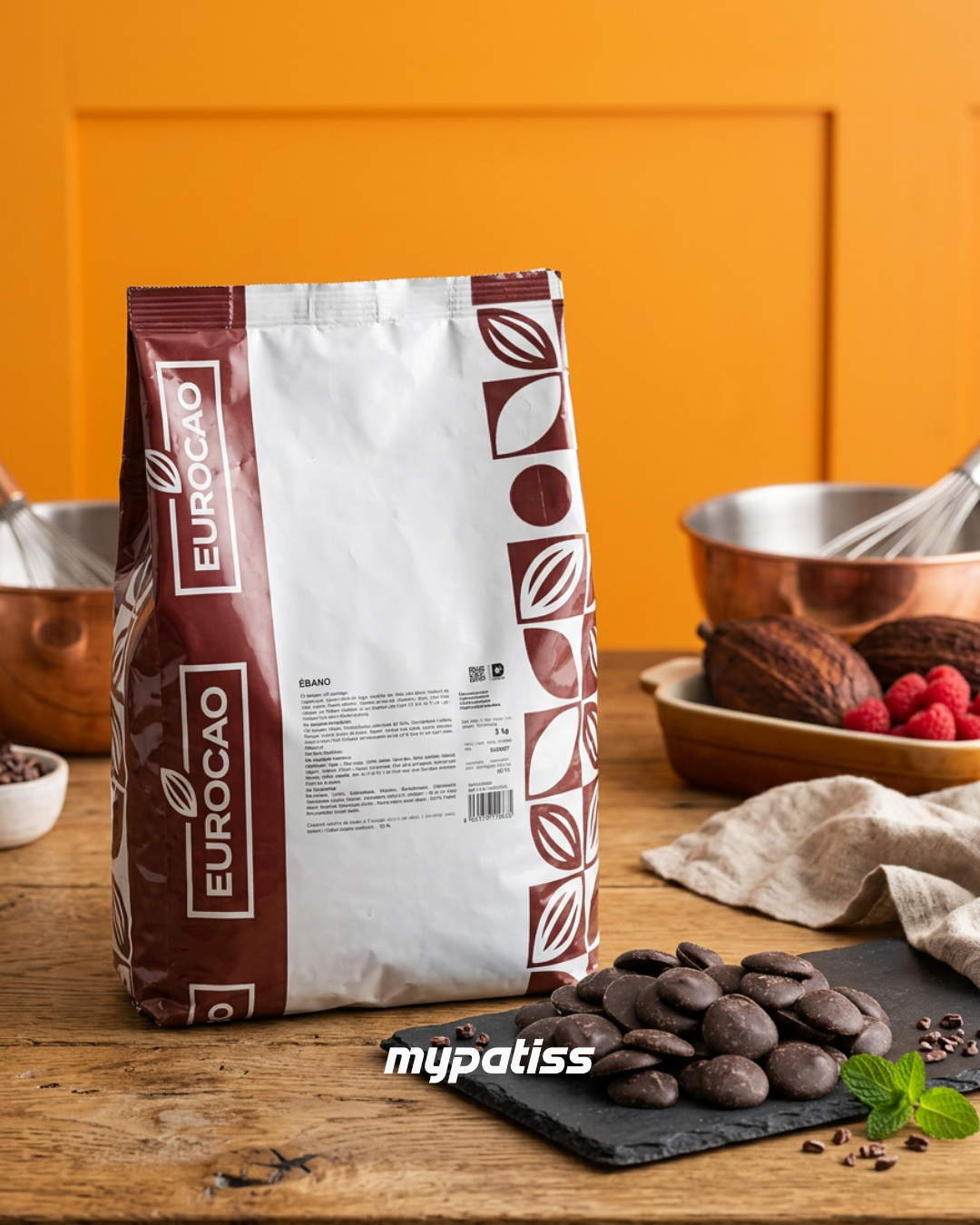 Chocolat Noir Ebano 52 % - Eurocao