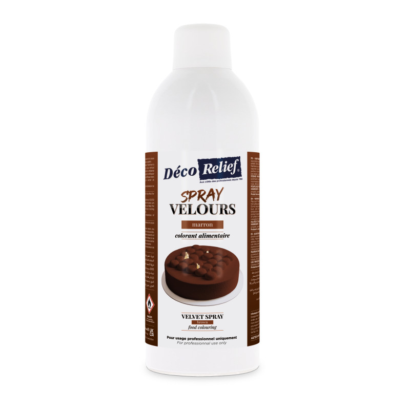 Spray Velours Marron - Beurre de cacao - 400 ml