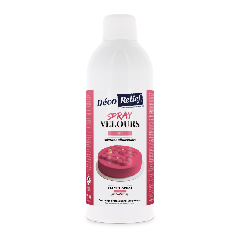 Spray Velours Rose - Beurre de cacao - 400 ml