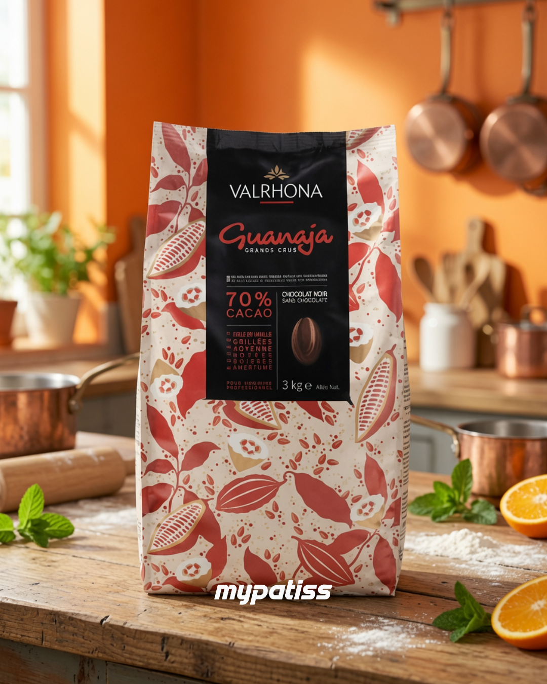 Chocolat noir Guanaja 70% Valrhona