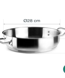 Alternative view of Plat rond sans couvercle 28cm Eco-Chef Lacor