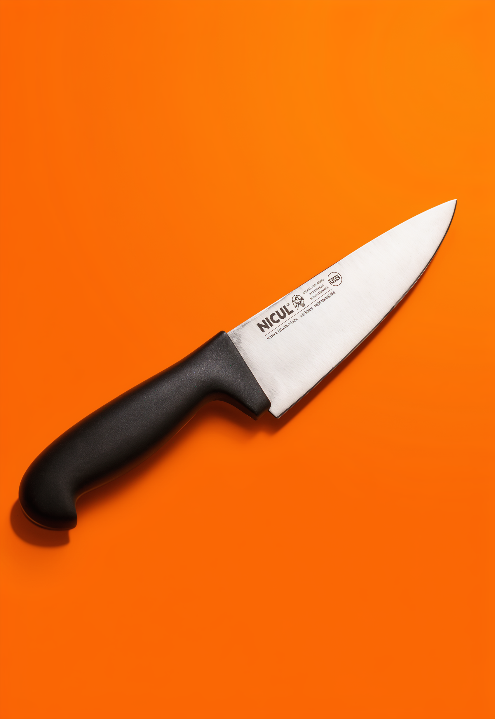 COUTEAU DE CHEF / CUISINE 15 CM NOIR – Image 2