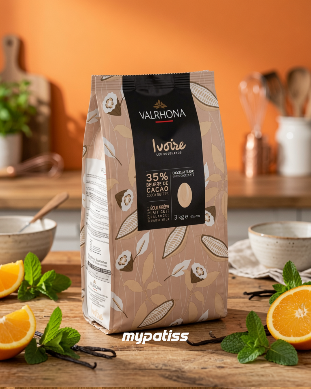 Valrhona Ivoire chocolat blanc