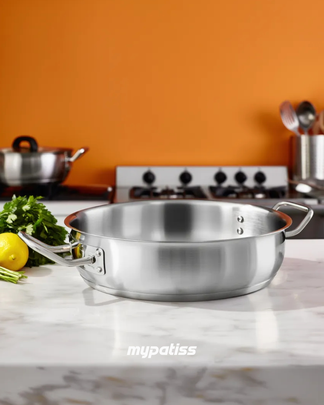 Plat rond sans couvercle 28cm Eco-Chef Lacor