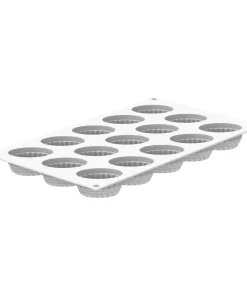 Alternative view of Moule silicone Pleincoeur ovale 28 - Silikomart