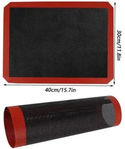 Alternative view of Tapis de Cuisson en Silicone Perforé 30 x 40 cm