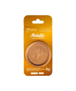 Poudre métallique bronze comestible 8g - Marone