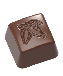 Alternative view of Moule à chocolat tampon cacao carré CW1637 - Chocolate World