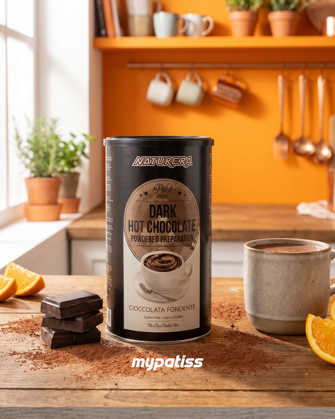 Chocolat chaud traditionnel en poudre - Naturera