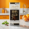 Barre Chocolat noir Lindt EXCELLENCE à 100 % de cacao, 50g