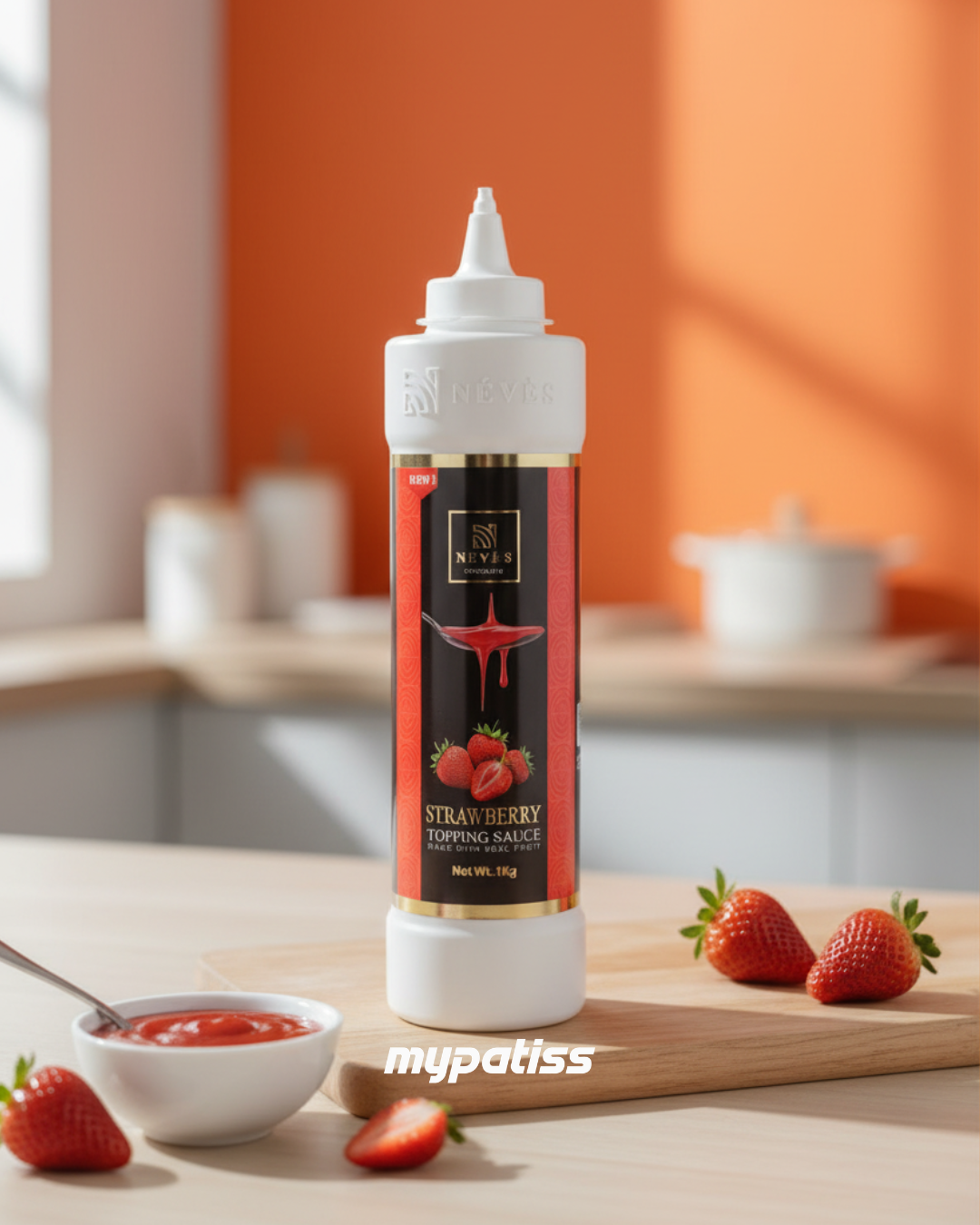 Topping Fraise 1kg- Névès