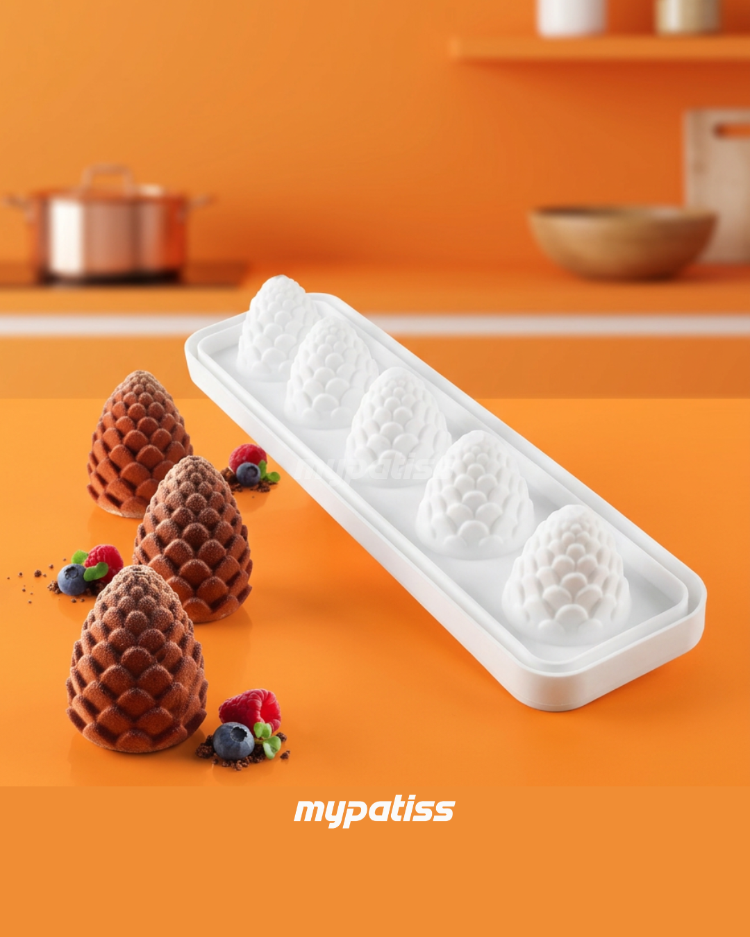 Moule silicone Foresta & Ananas 110 - Silikomart