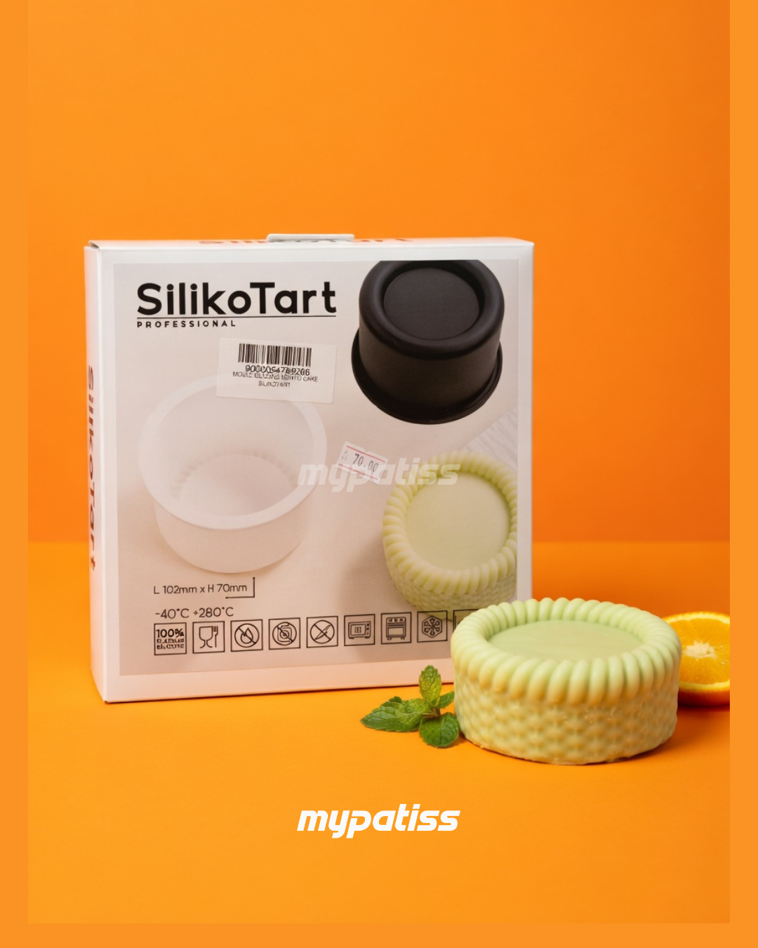 Moule silicone Bento cake v3- SilikoTart