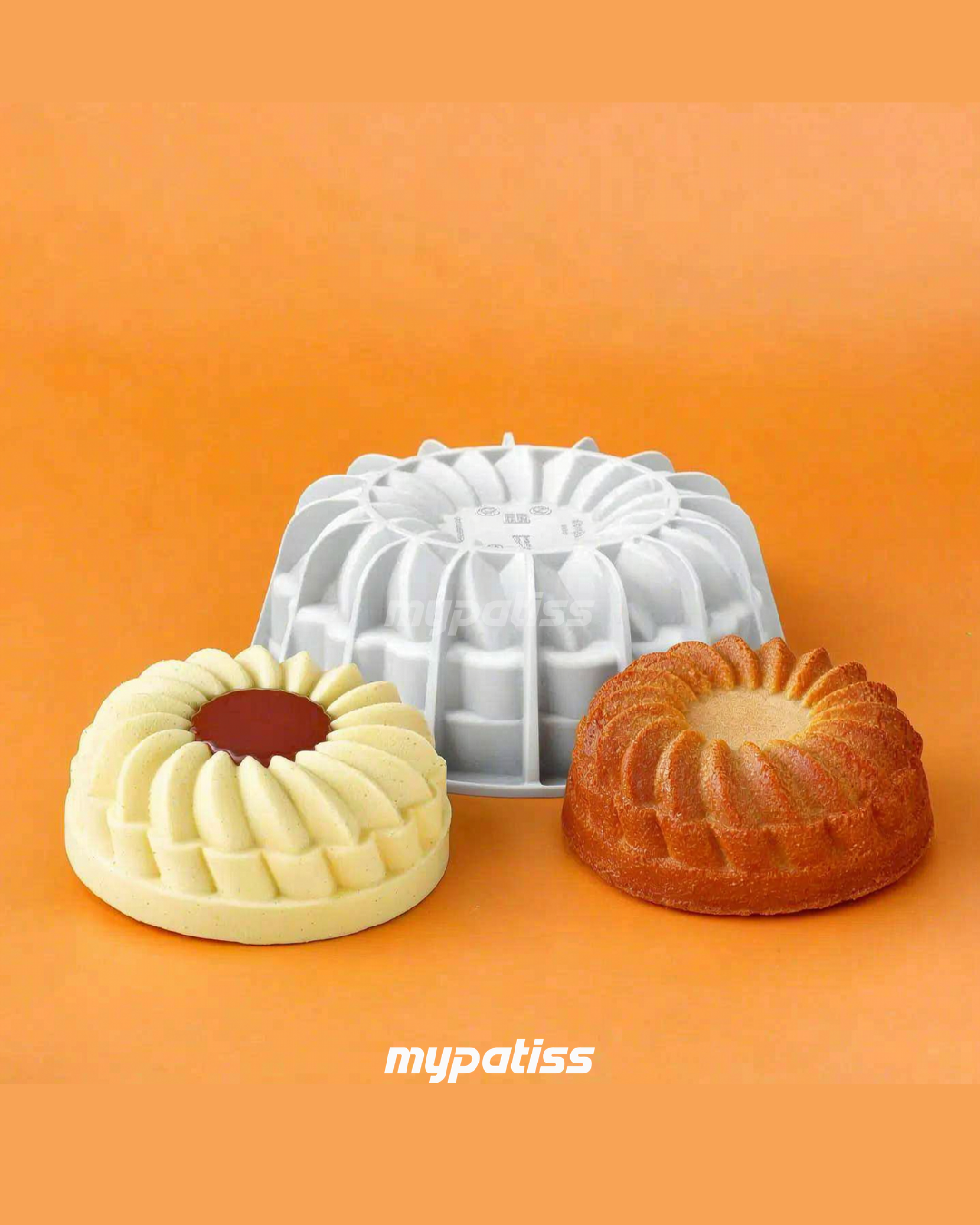 Moule silicone Pleincoeur rond 710 - Silikomart