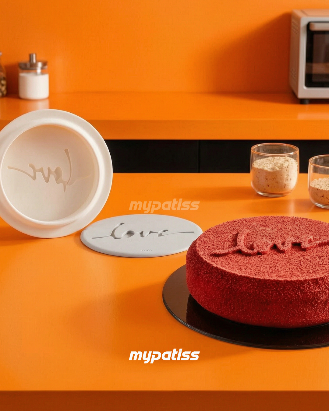 Moule en silicone Kit Love 360 - Silikomart