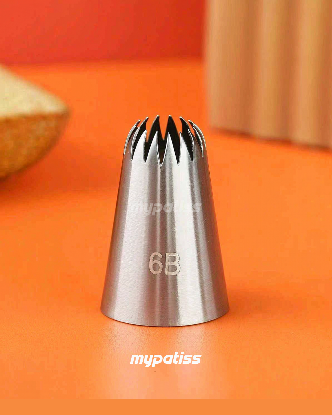 Douille patissiere inox 6B