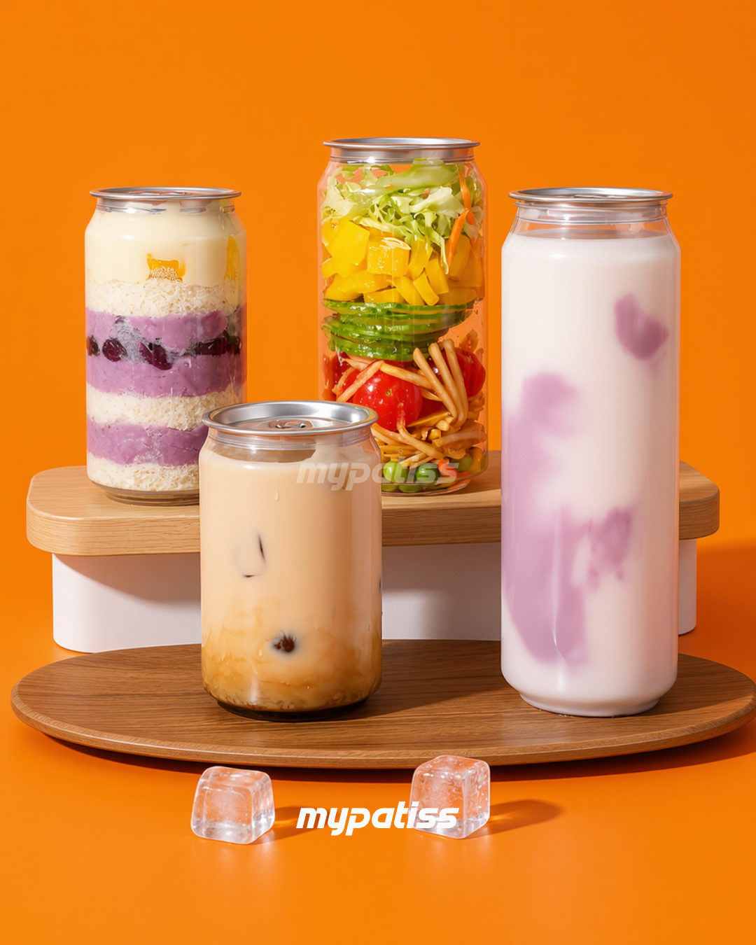 Canned cake packaging - cancake