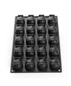 Alternative view of Moule en silicone pour mini-portions d'amandes - Amande PX3229 - Pavoni