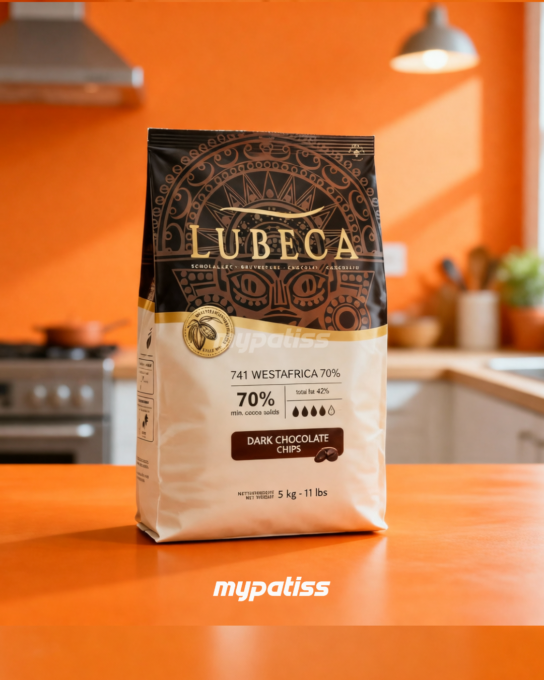 Chocolat Noir Lubeca 70% 5KG
