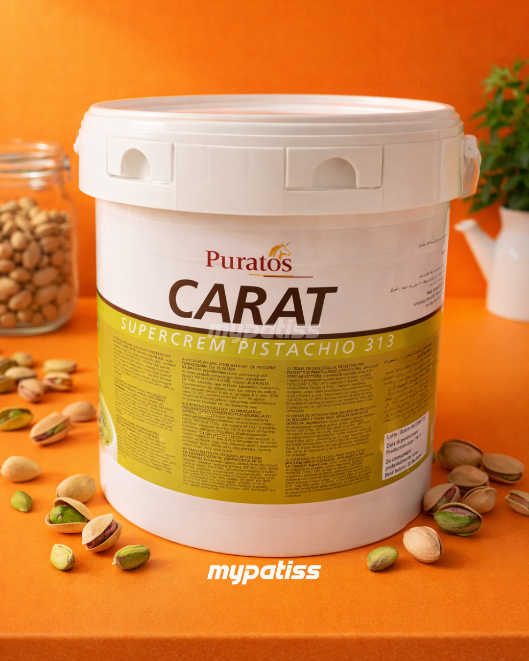 Carat Supercrem Pistache 5kg - Puratos