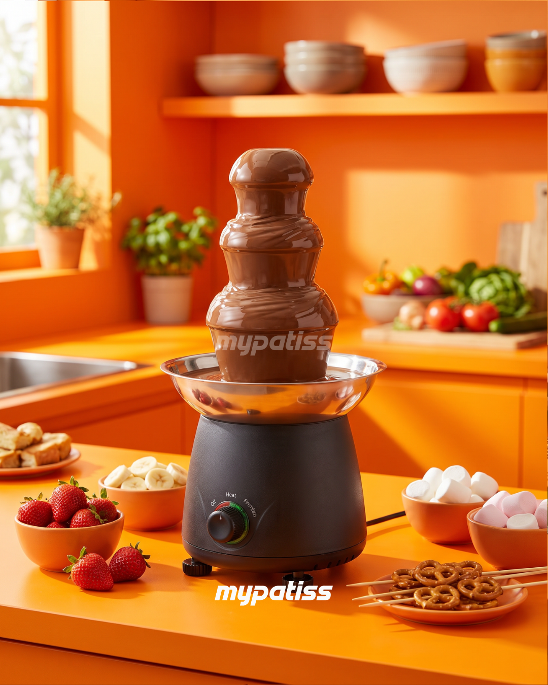 Mini fontaine à chocolat 35w - Lacor